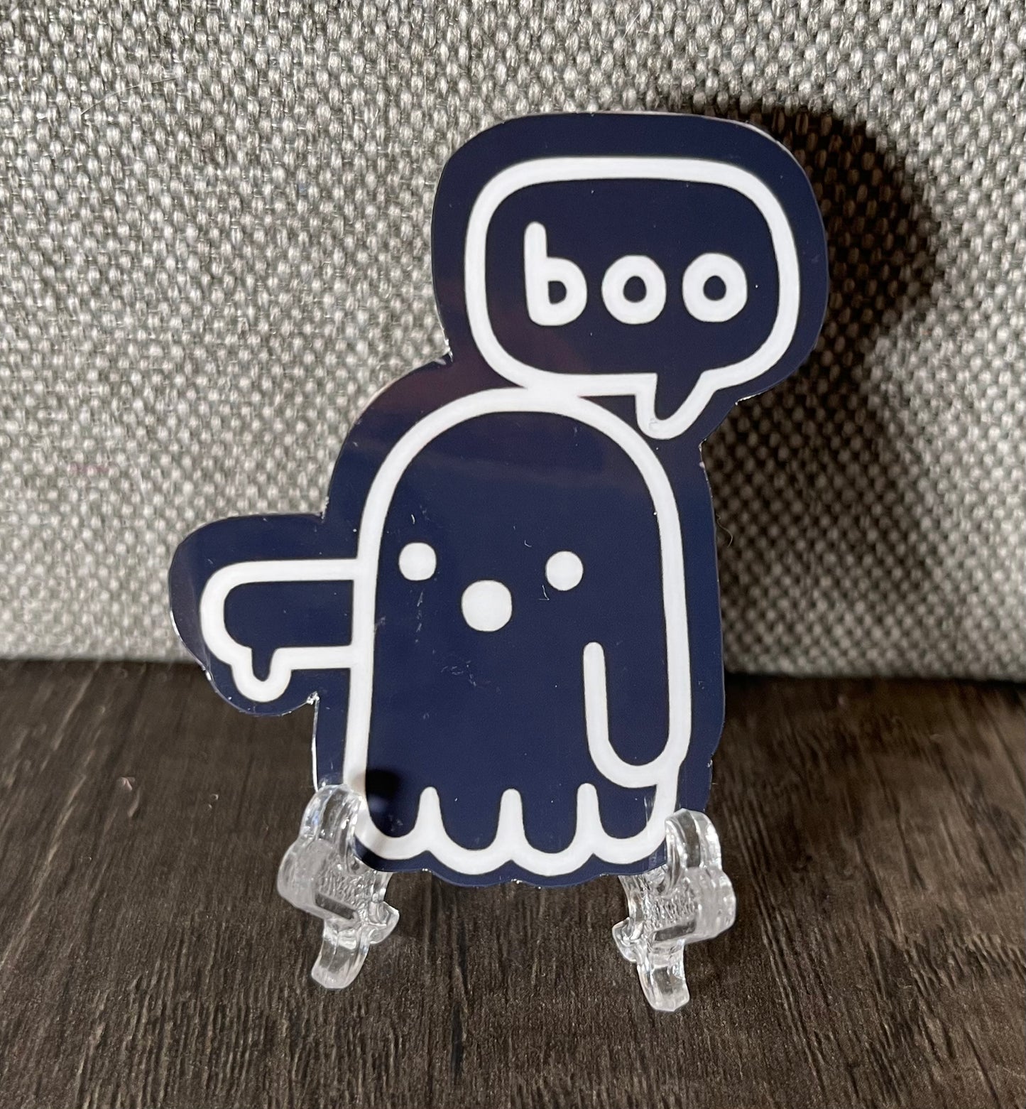 BOO STICKER