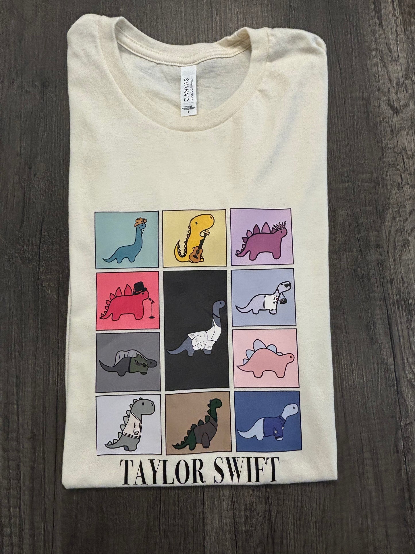 CAMISETA PÓSTER ERA DINO