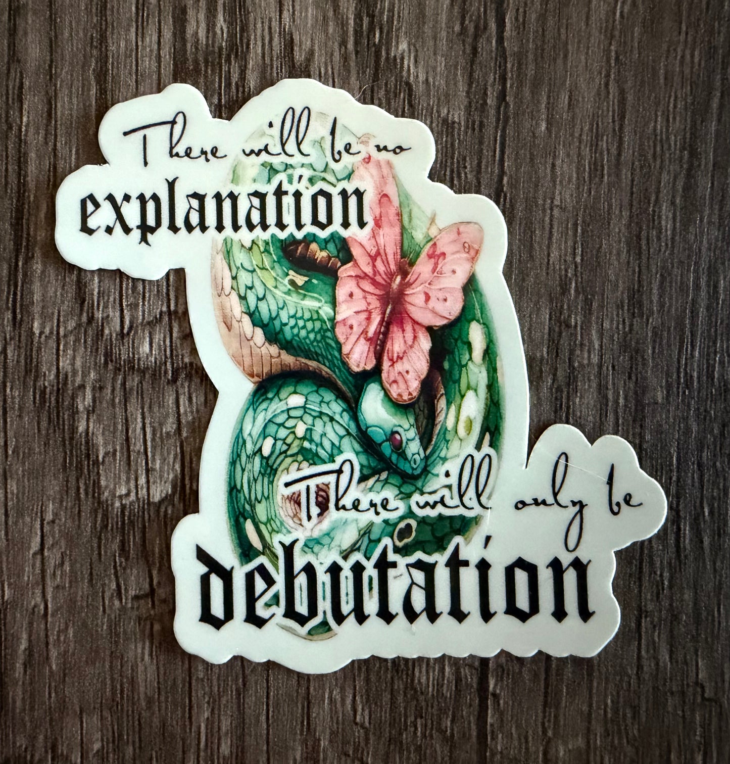 DEBUTATION STICKER