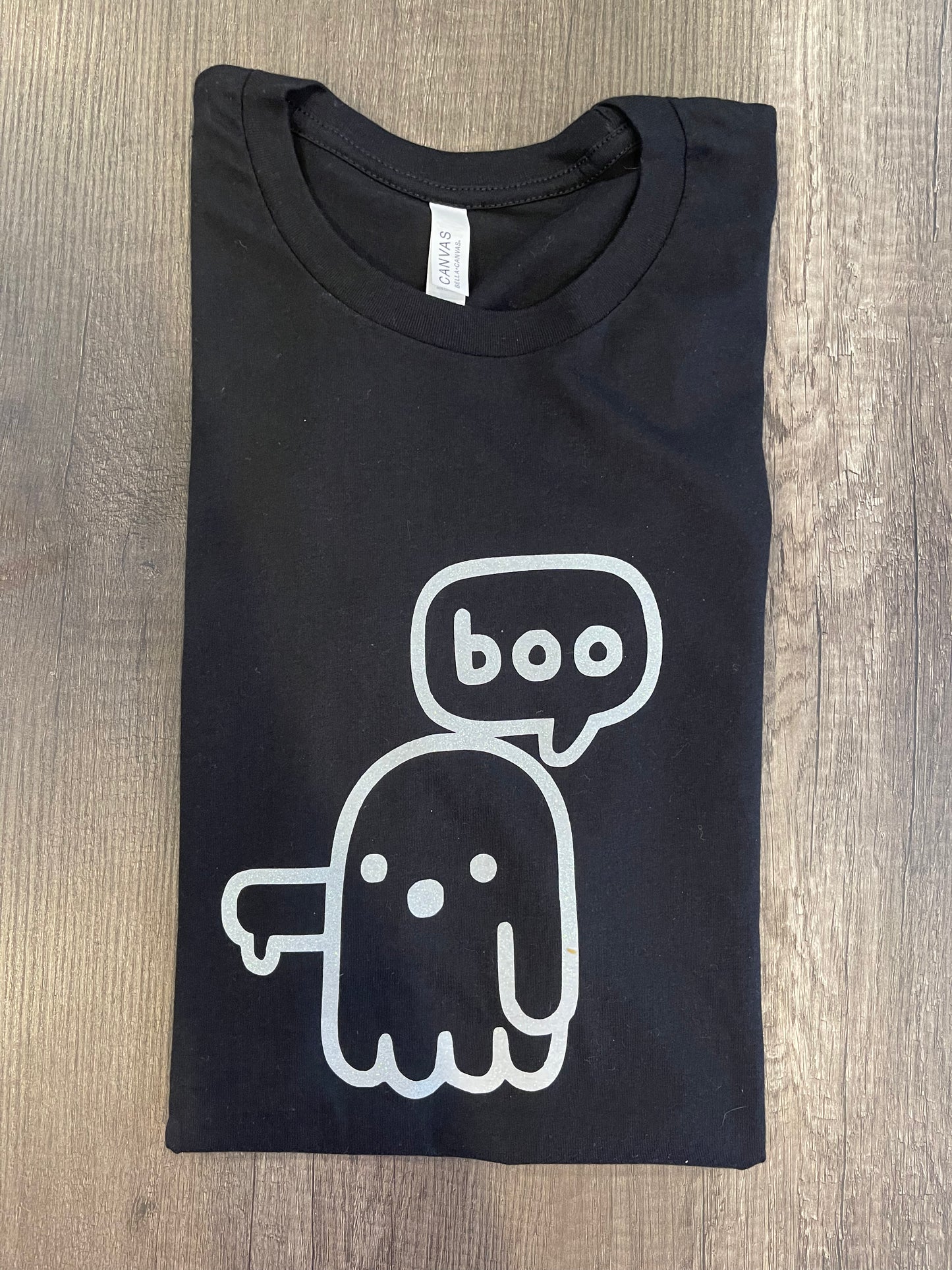 ¡Buu! Camiseta de fantasma desaprobador