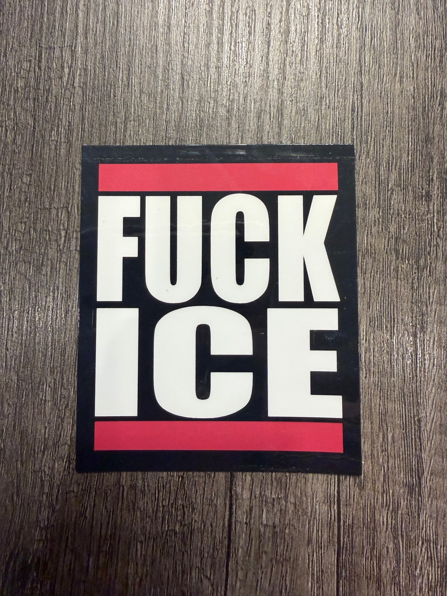 FUCK ICE STICKER