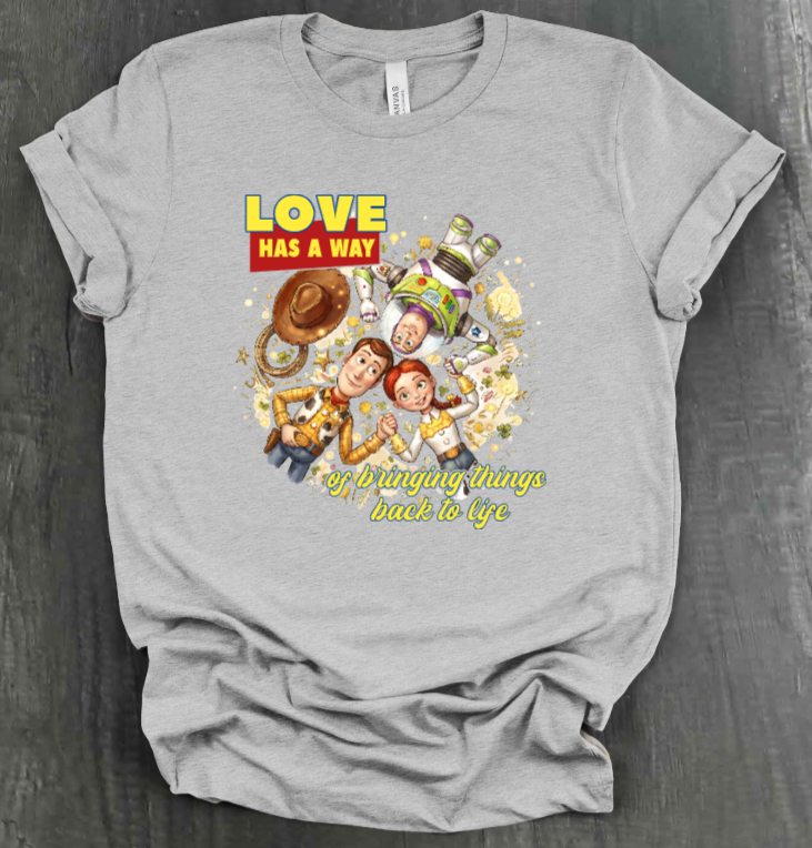 LOVE HAS A WAY OF BRINGING THINGS BACK TO LIFE SHIRT