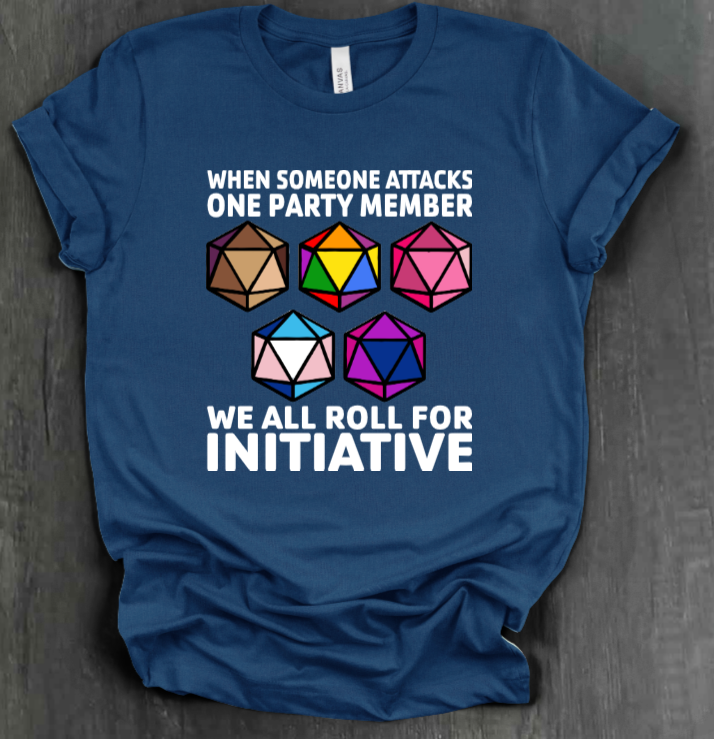 GAMERS OF PLYMOUTH PRIDE SHIRT