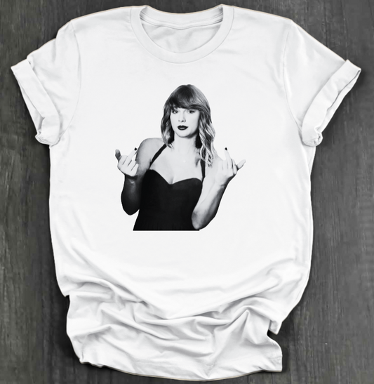 TAYLOR MIDDLE FINGER SHIRT