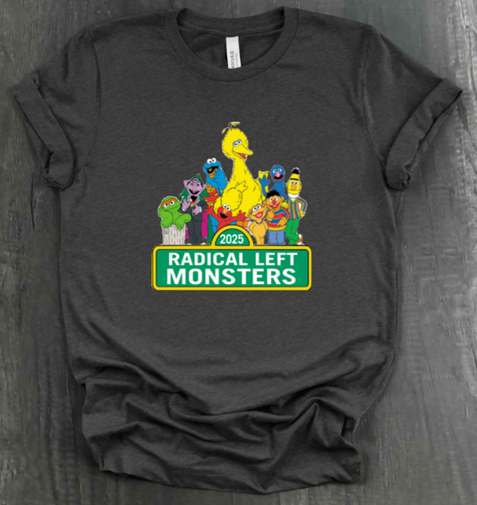 RADICAL LEFT MONSTERS SHIRT