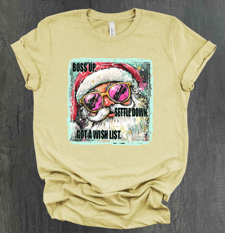 CAMISETA LISTA DE DESEOS