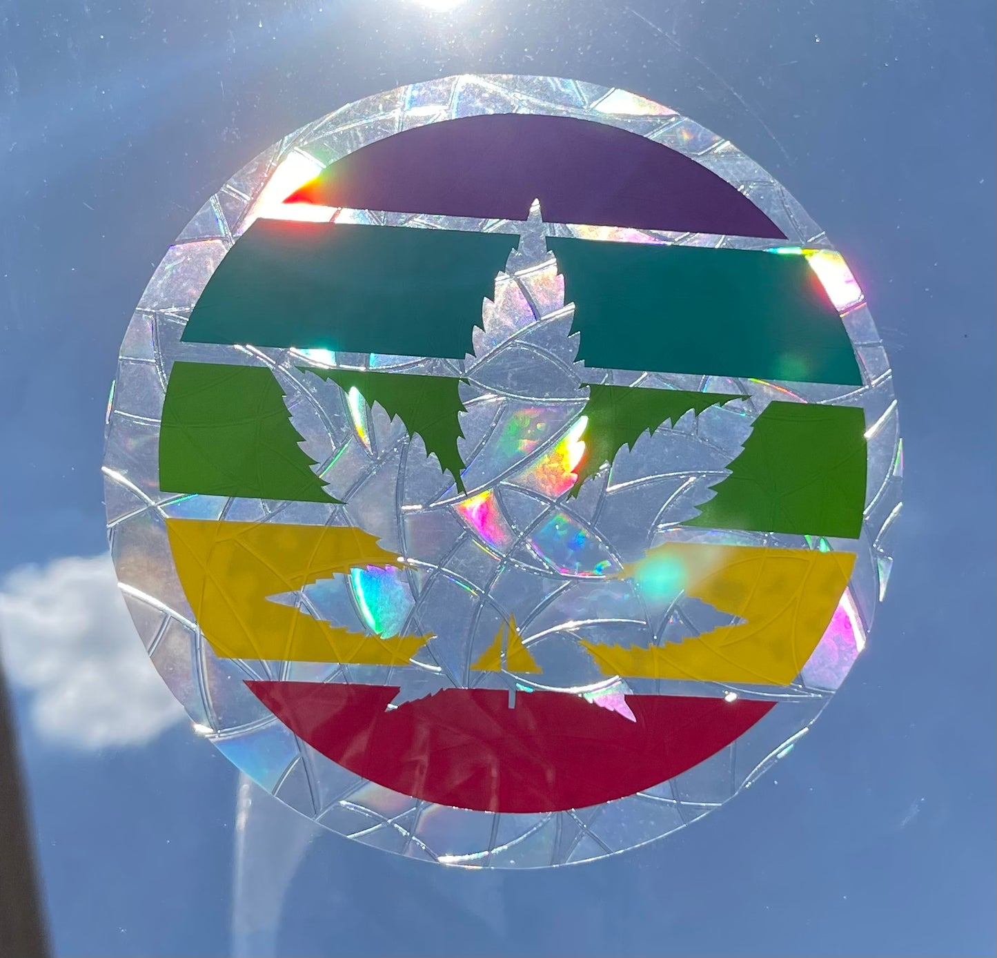 RAINBOW OUI'D SUN CATCHER