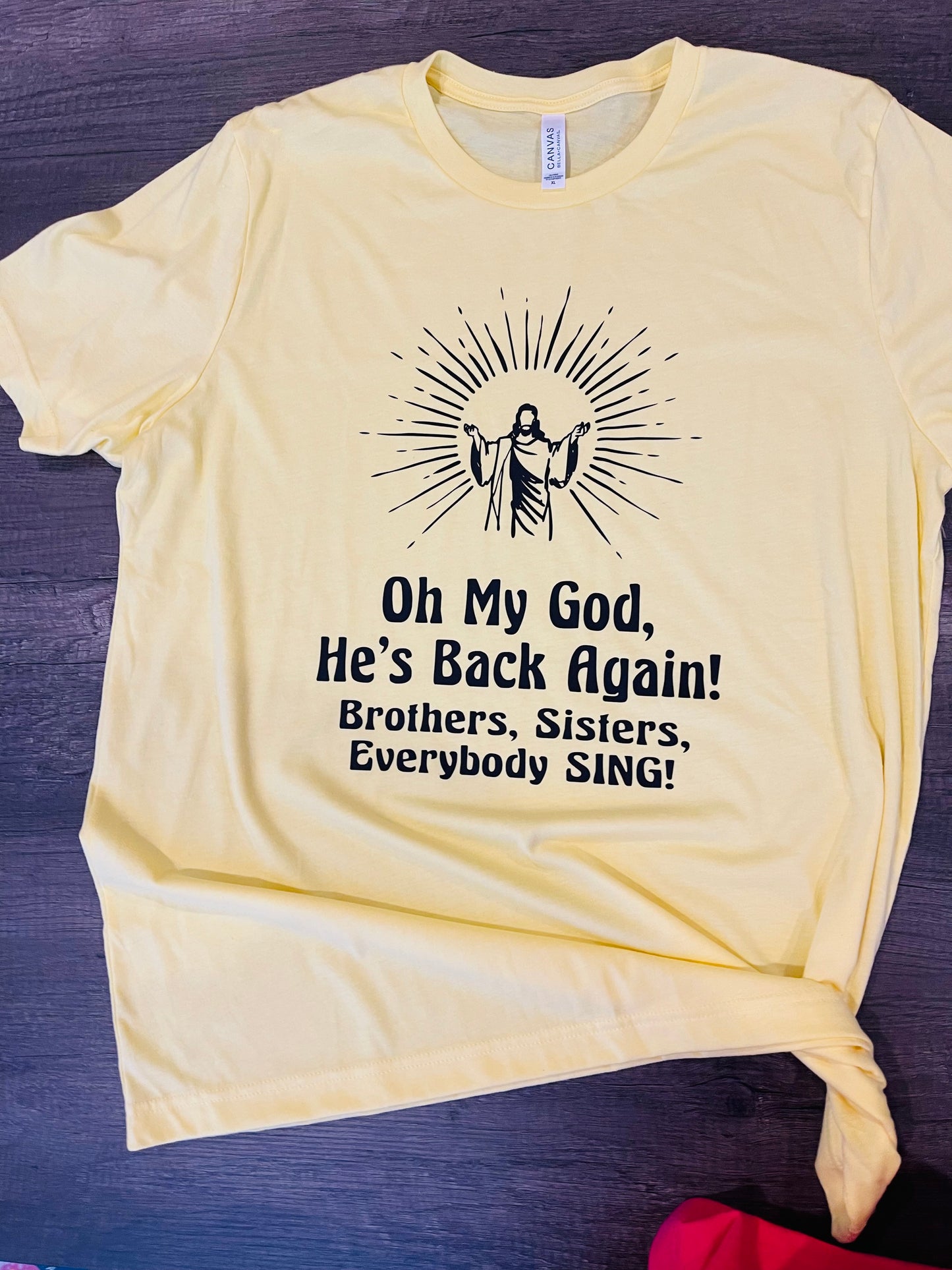 OMG HE'S BACK AGAIN SHIRT