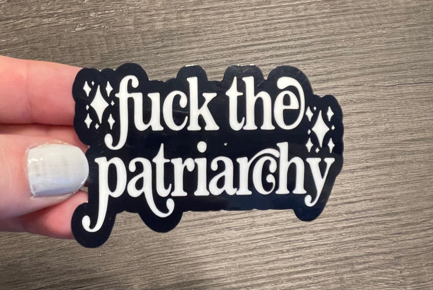 FUCK THE PATRIARCHY STICKER