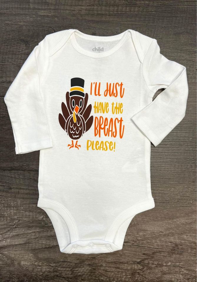 I'LL JUST HAVE THE BREAST ONESIE