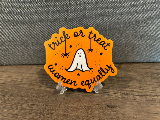 TRICK OR TREAT WOMEN EQUALLY