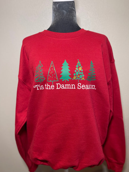 TIS THE DAMN SEASON CHRISTMAS SHIRT