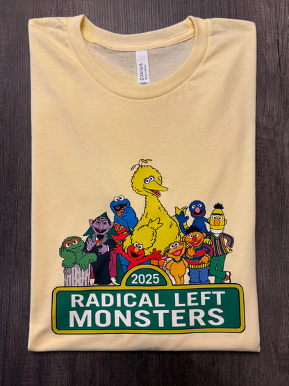 RADICAL LEFT MONSTERS SHIRT