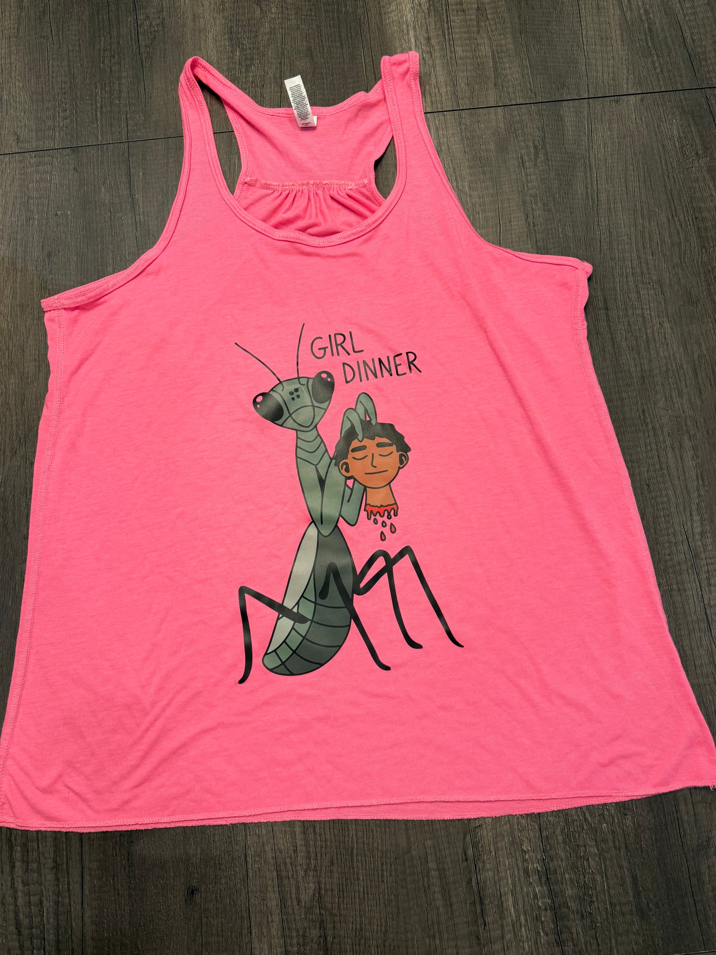 GIRL  DINNER TANK TOP, 2X
