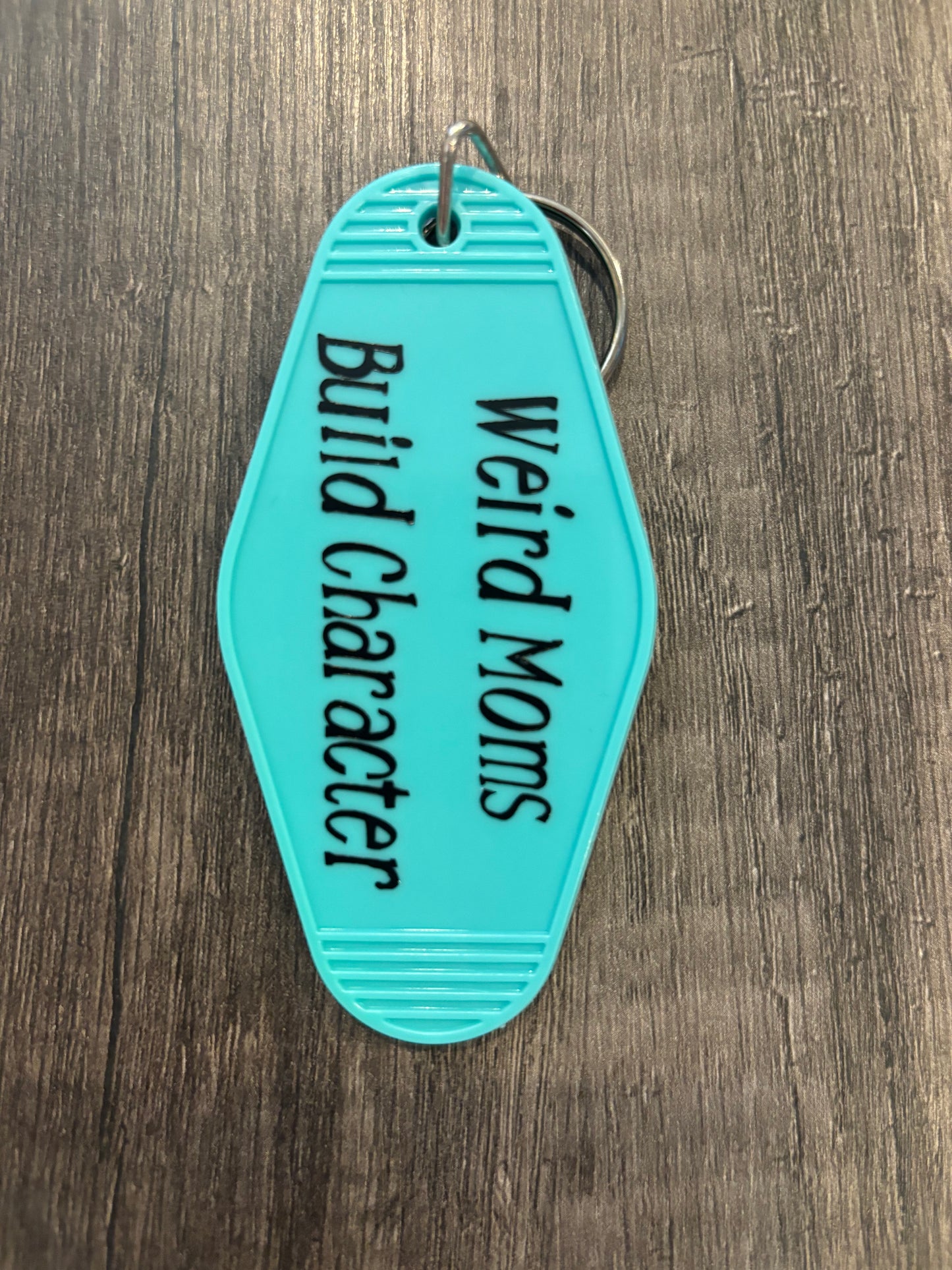 WEIRD MOMS BUILD CHARACTER KEYCHAIN