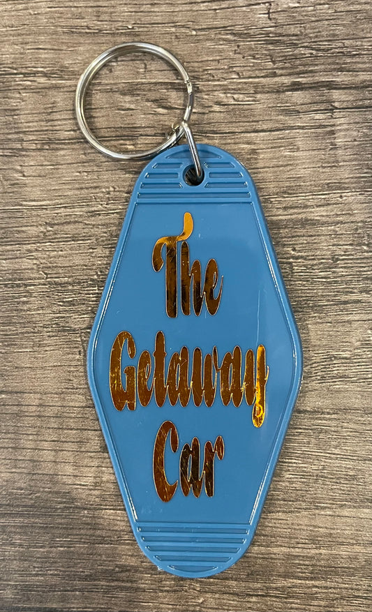 THE GETAWAY CAR KEYCHAIN