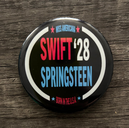 SWIFT/SPRINGSTEEN '28 BUTTON/MAGNET