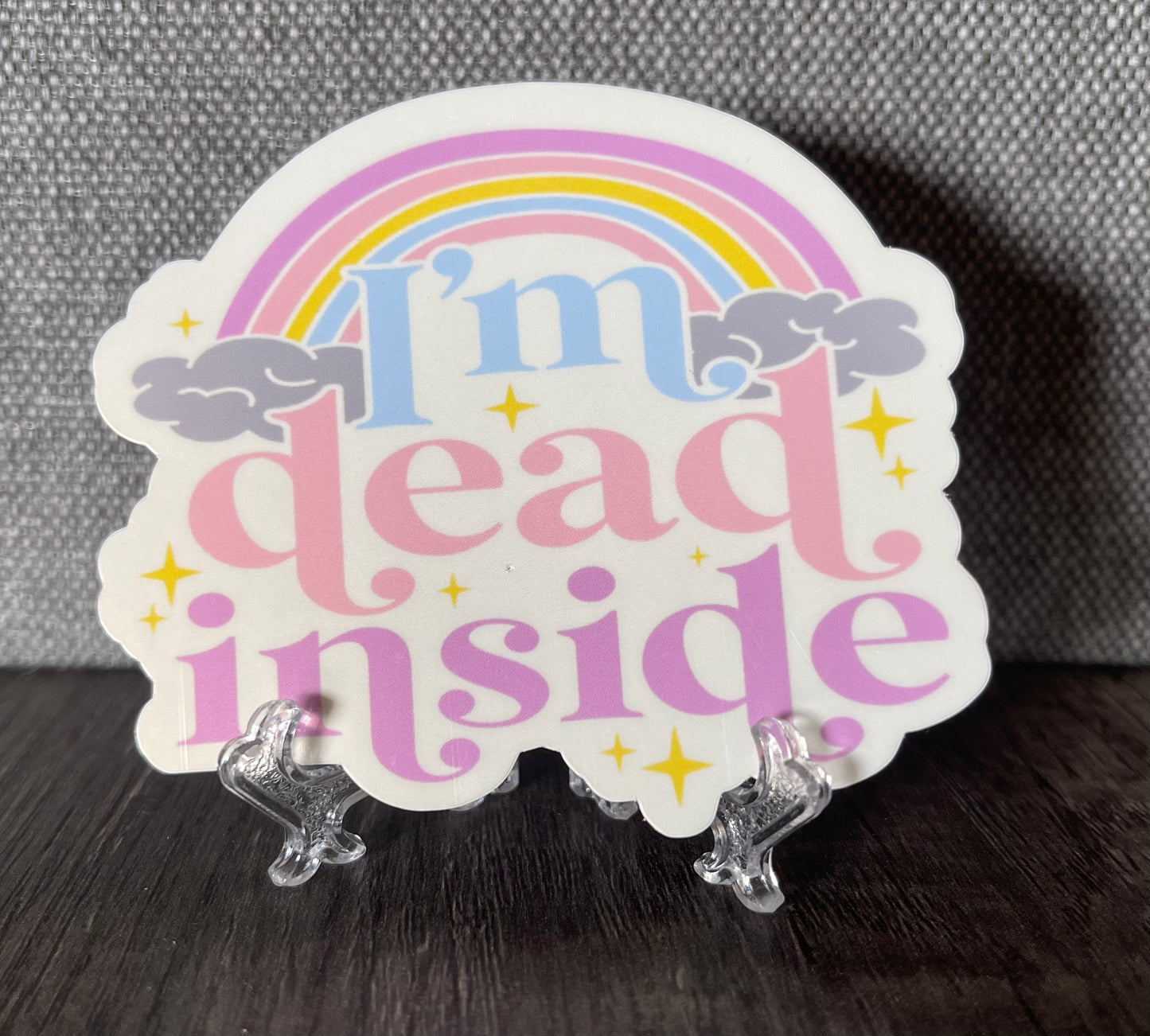 I'M DEAD INSIDE STICKER
