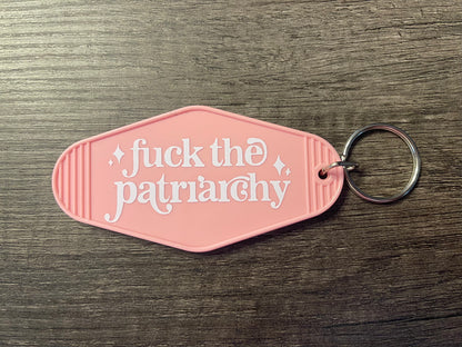 FUCK THE PATRIARCHY KEYCHAIN