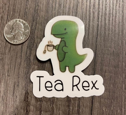 TEA -REX STICKER