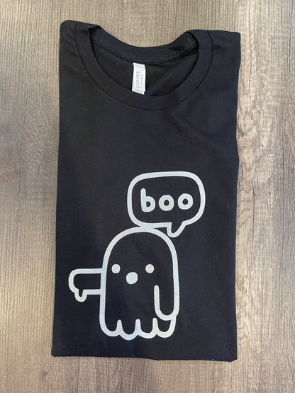 ¡Buu! Camiseta de fantasma desaprobador