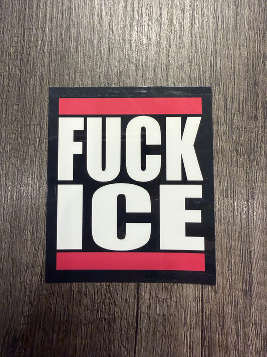 FUCK ICE STICKER