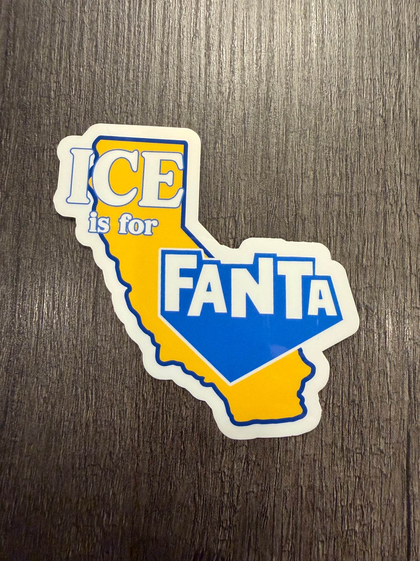 ICE IS FOR (SODA) STICKER