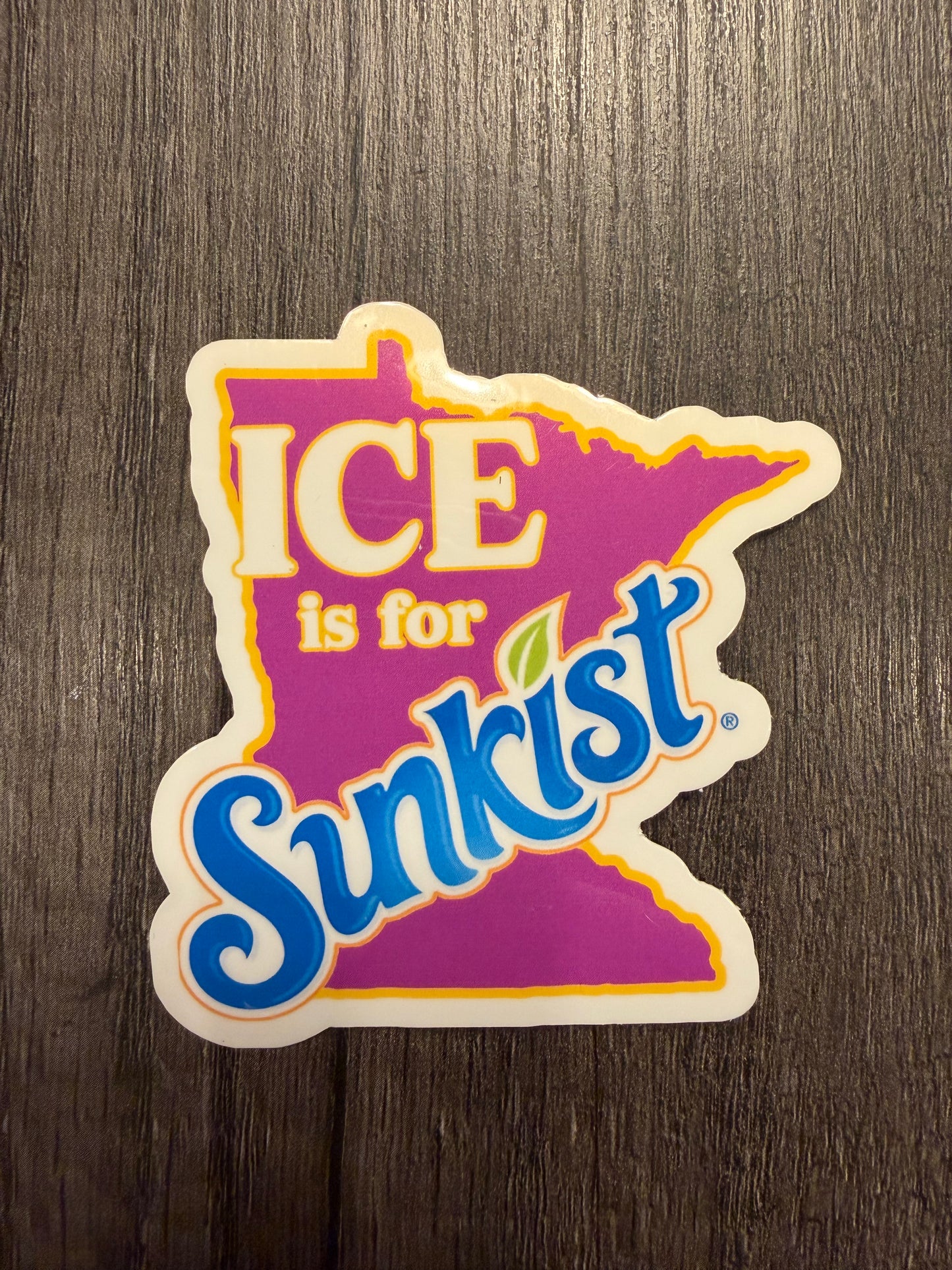 ICE IS FOR (SODA) STICKER