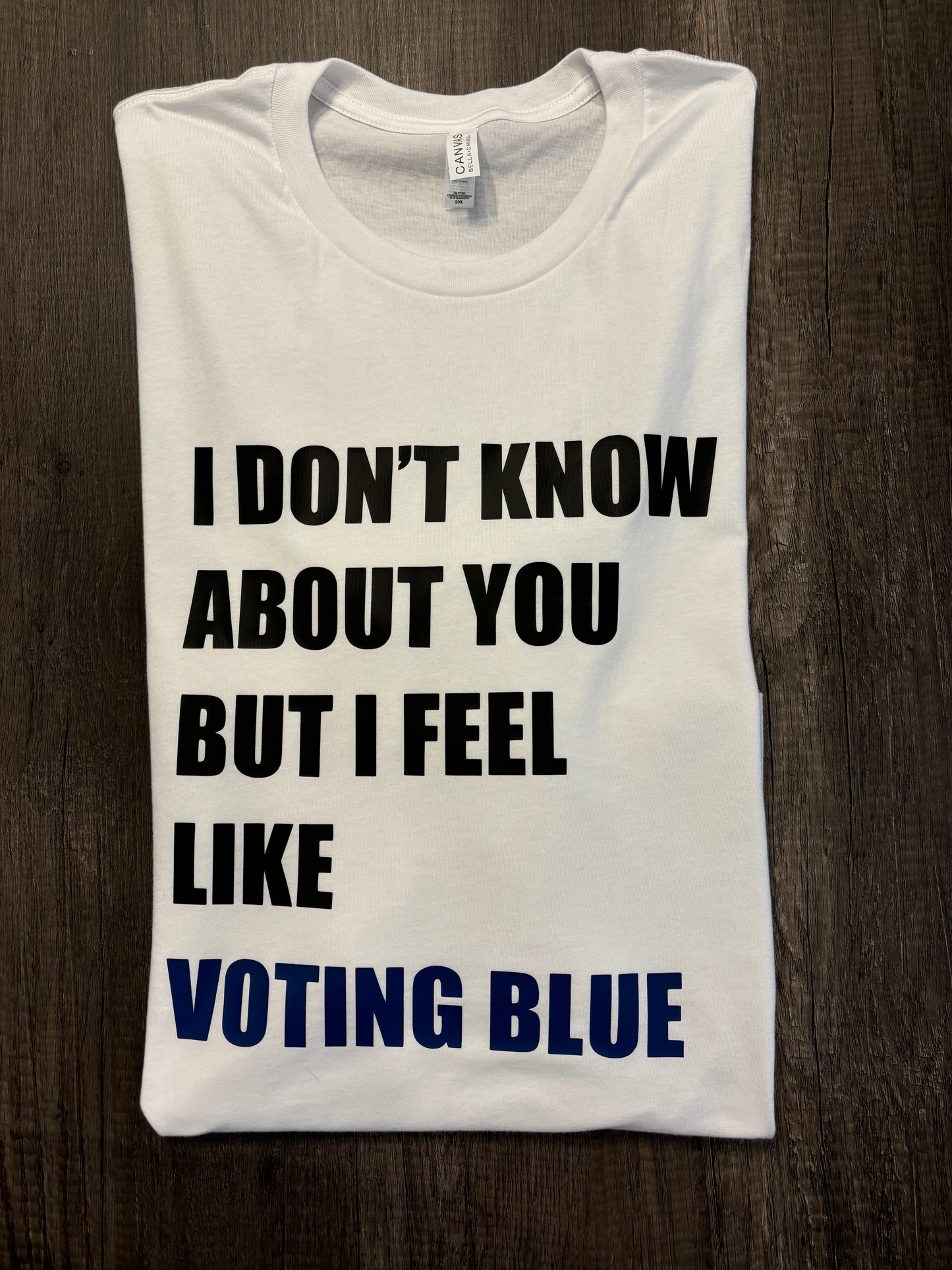 NO SÉ TÚ, PERO A MÍ ME APETECE VOTAR LA CAMISA AZUL