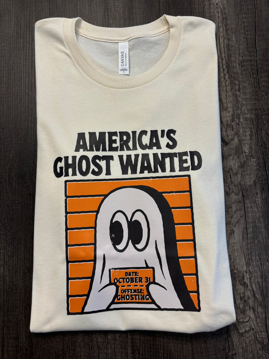 AMERICA’S GHOST WANTED SHIRT