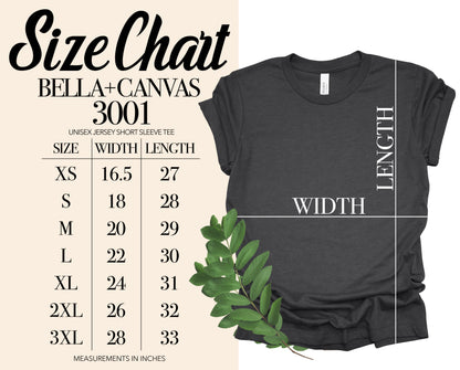 SIZE AND COLOR CHARTS