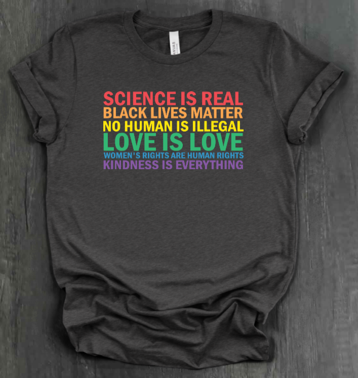 SCIENCE IS REAL SHIRT