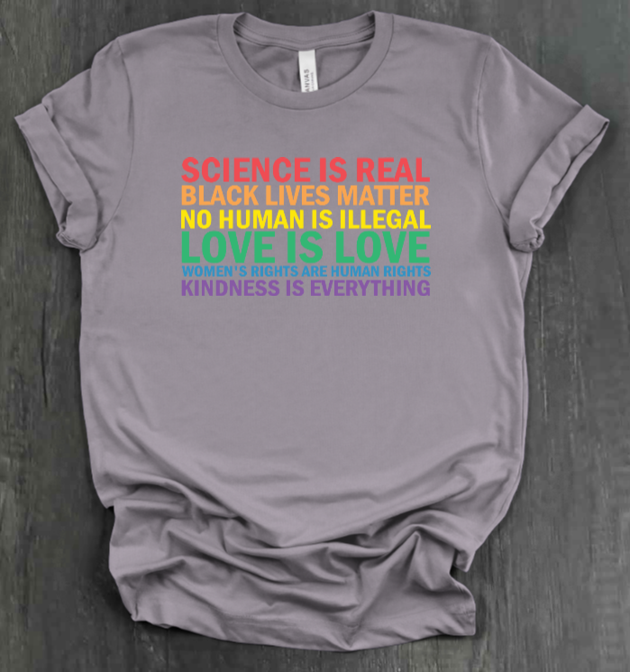 SCIENCE IS REAL SHIRT