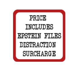 EPSTEIN FILES SURCHARGE STICKERS