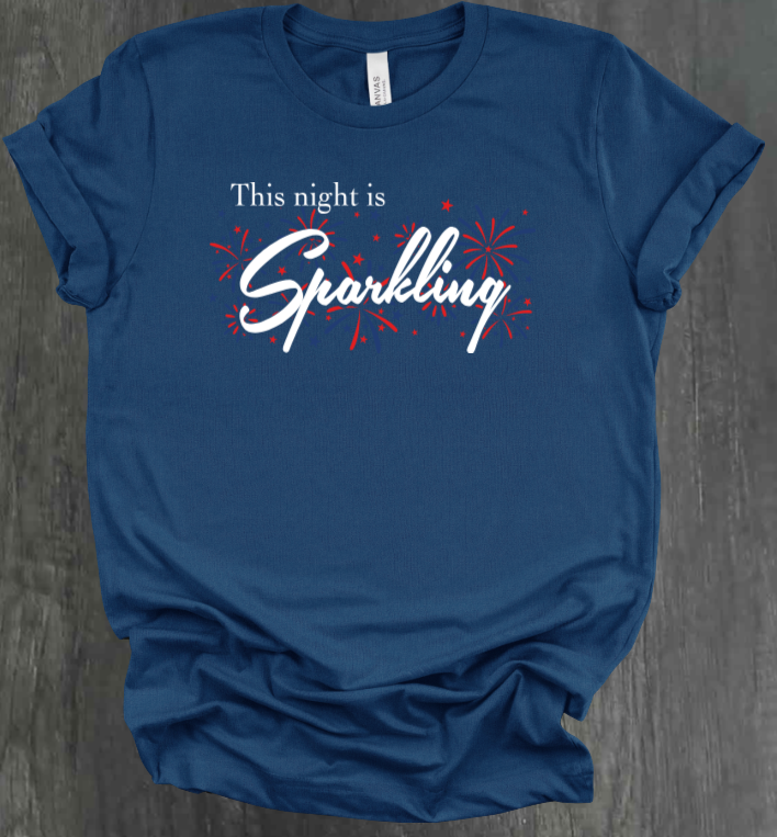THIS NIGHT IS SPARKLING SHIRT