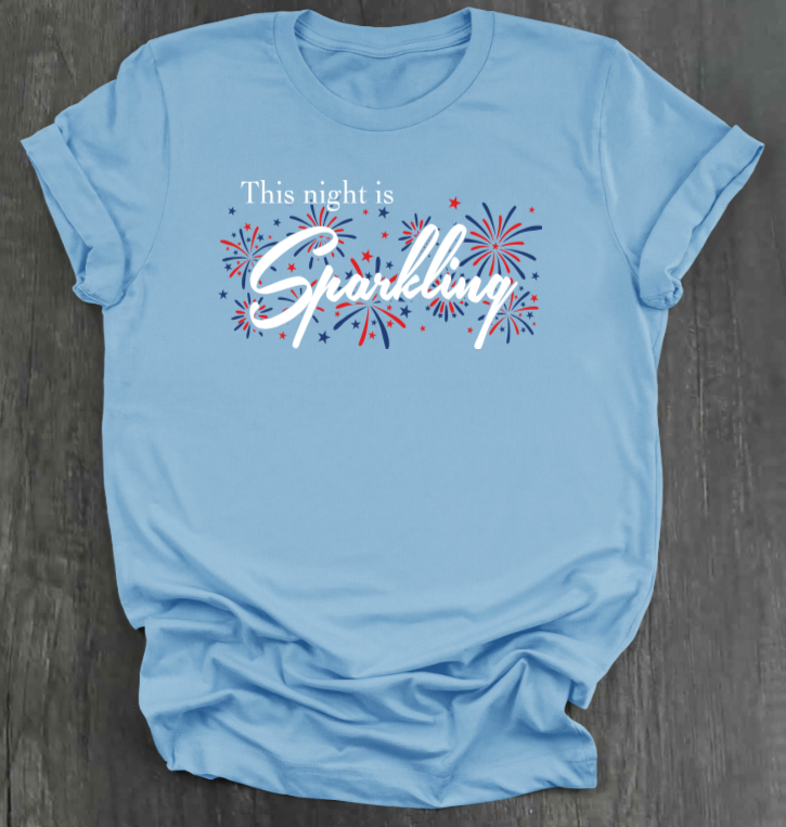 THIS NIGHT IS SPARKLING SHIRT