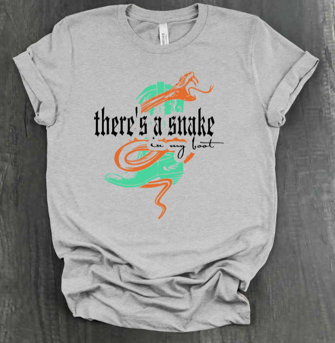 SNAKE IN MY BOOT SHIRT
