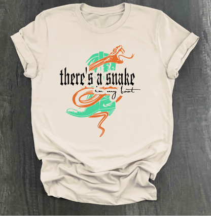 SNAKE IN MY BOOT SHIRT