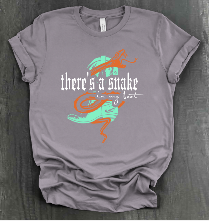 SNAKE IN MY BOOT SHIRT