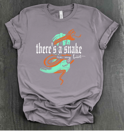 SNAKE IN MY BOOT SHIRT