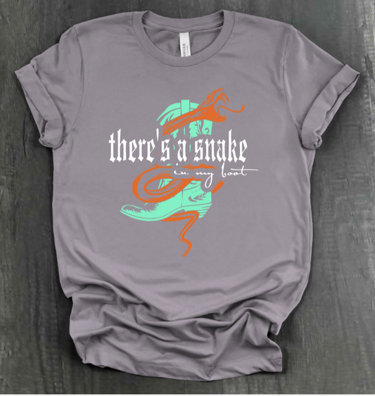 SNAKE IN MY BOOT SHIRT