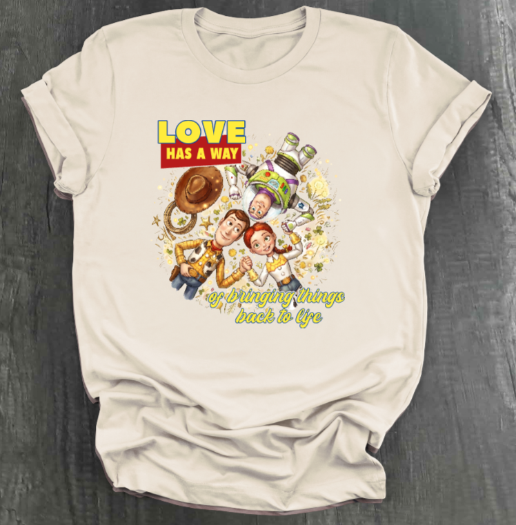 LOVE HAS A WAY OF BRINGING THINGS BACK TO LIFE SHIRT