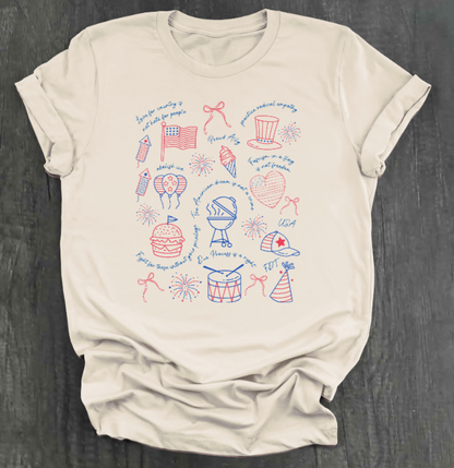 SUBTLE PROTEST 4TH OF JULY SHIRT