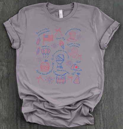 SUBTLE PROTEST 4TH OF JULY SHIRT