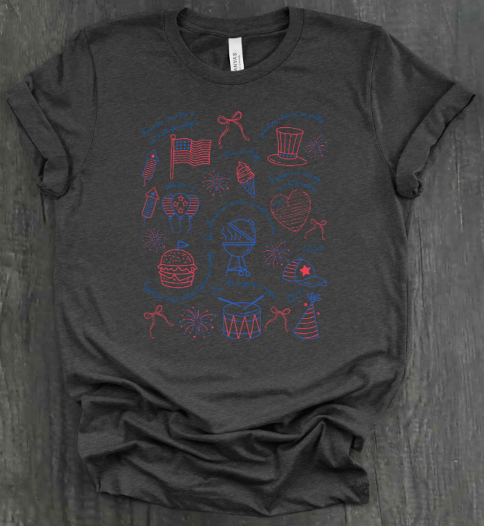 SUBTLE PROTEST 4TH OF JULY SHIRT