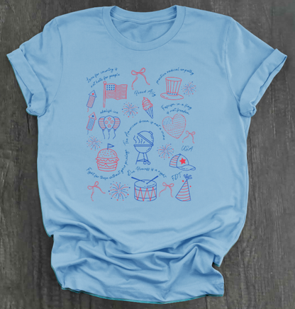 SUBTLE PROTEST 4TH OF JULY SHIRT
