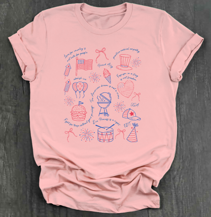 SUBTLE PROTEST 4TH OF JULY SHIRT
