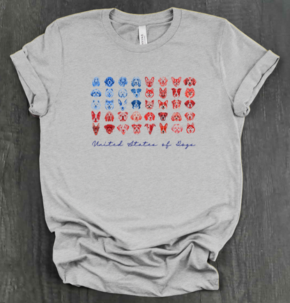 DOG FLAG SHIRT