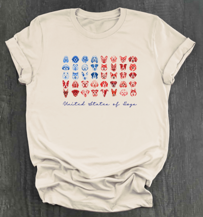 DOG FLAG SHIRT