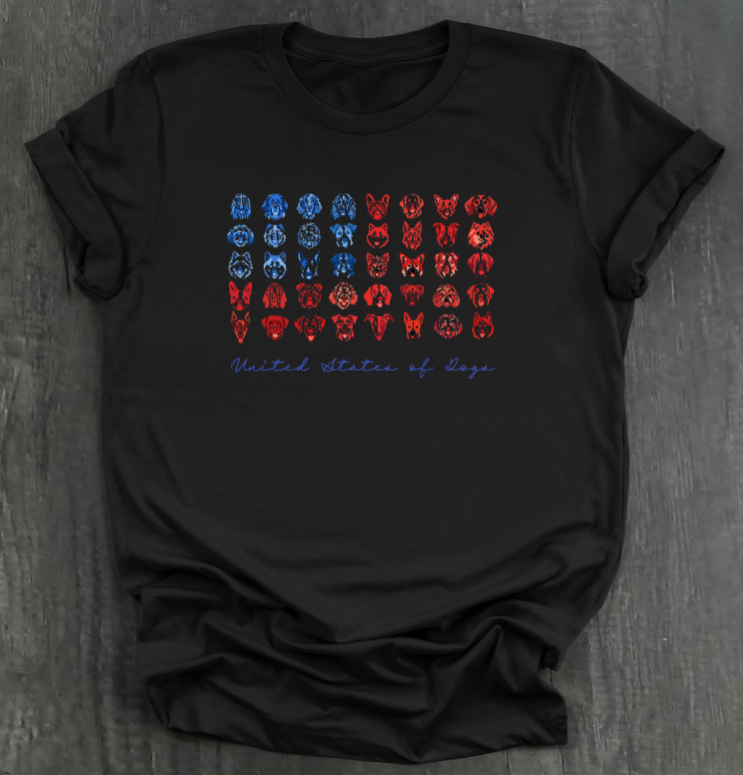 DOG FLAG SHIRT